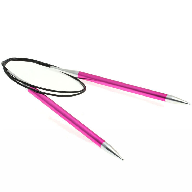 Lana Grossa Pyöröpuikko Alumiini Rainbow 7,0mm/80cm