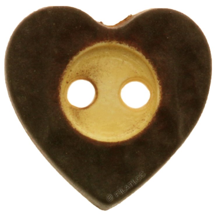 UNION KNOPF 31492/12mm | 20-ruskea