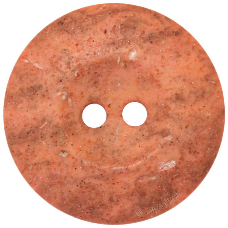 UNION KNOPF 452685/28mm | 44-oranssinruskea meleerattu