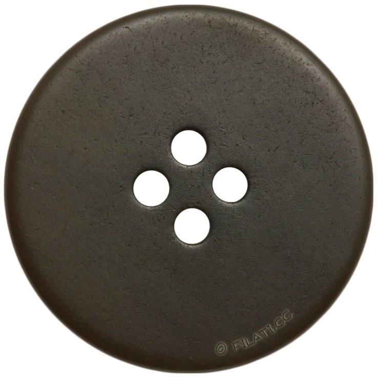 UNION KNOPF 452914/20mm | 20-tummanruskea