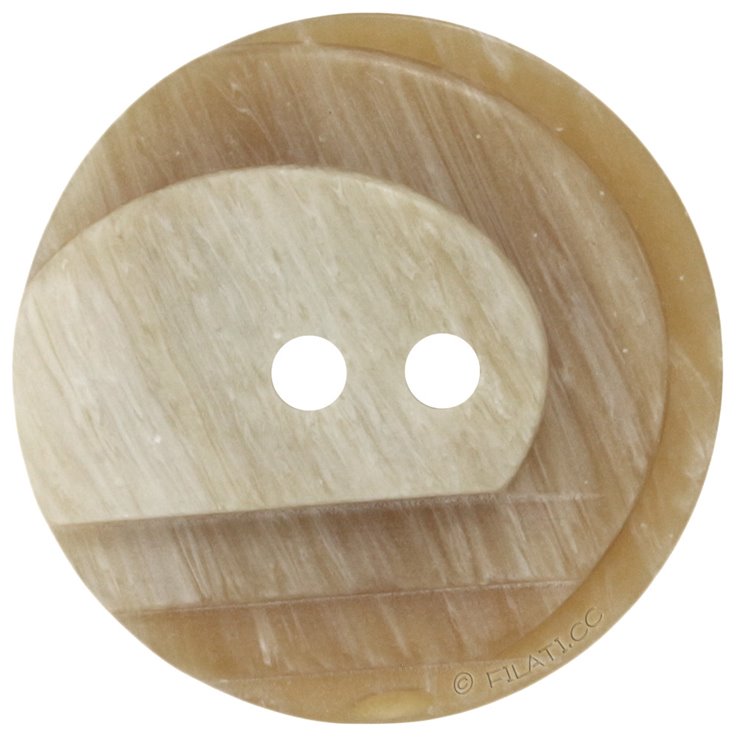 Union Knopf UNION KNOPF 45755/23mm | 16-ruskeabeige
