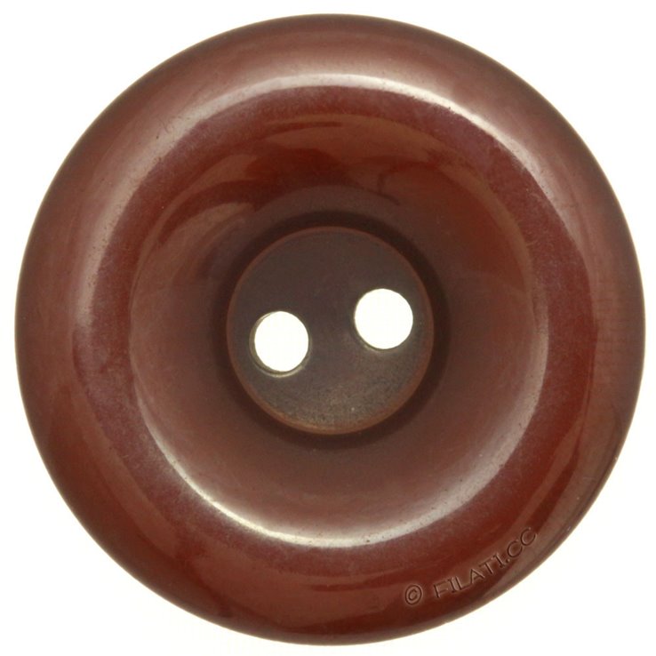 UNION KNOPF 48627/28mm | 20-ruskea