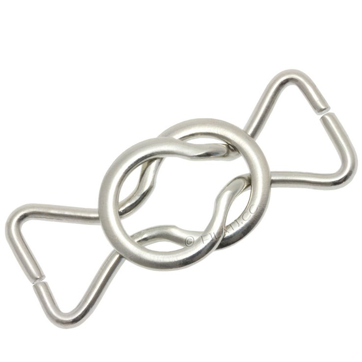 Metallilukko 57040/10mm | 821-hopea