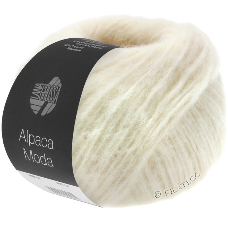 Lana Grossa ALPACA MODA | 01-valkoinen