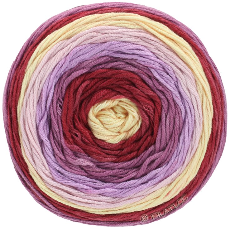 Lana Grossa BAMBOO | 3011-roosa/neilikka/lila/sireeni/bordeaux