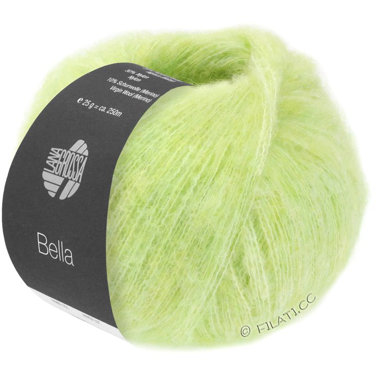 Lana Grossa BELLA | 08-vaaleanvihreä