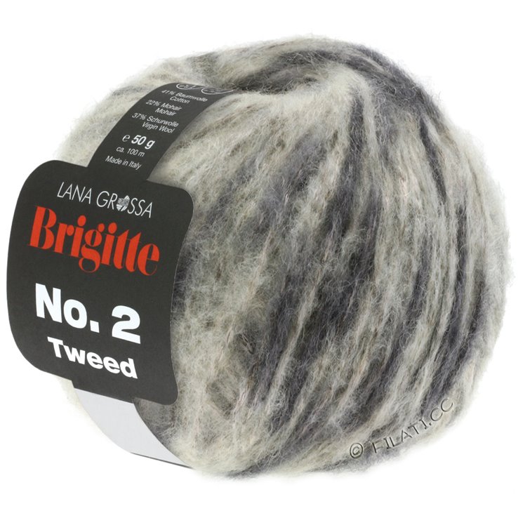 Lana Grossa BRIGITTE NO. 2 Tweed | 101-beige/kameli/taupe
