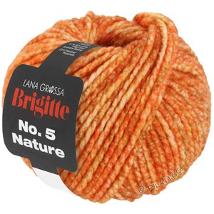 Lana Grossa BRIGITTE NO. 5 Nature | 105-oranssi/karamelli meleerattu