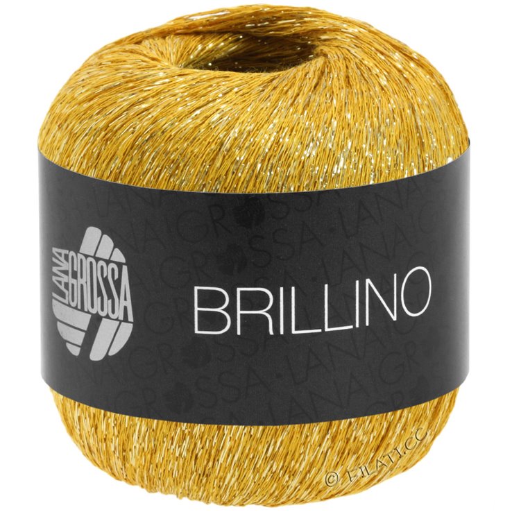 Lana Grossa BRILLINO | 03-keltakulta