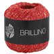 Lana Grossa BRILLINO | 40-tomaatinpunainen/kulta