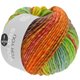 Lana Grossa COLORS FOR YOU | 140-harmaanvihreä/sinivioletti/oranssi/keltavihreä/ruskea/fuksia/roosa/punainen/tummanpunainen/opaalinvihreä/keltainen