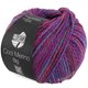 Lana Grossa COOL MERINO Big Color | 408-fuksia/violetti/siniharmaa/savunsininen/vaaleanharmaa/sininen/tomaatti