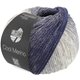 Lana Grossa COOL MERINO Dégradé | 303-tummansininen/harmaansininen/vaaleanharmaa