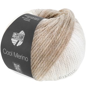 Lana Grossa COOL MERINO Dégradé | 309-taupe/beige/valkoinen