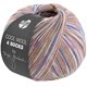 Lana Grossa COOL WOOL 4 SOCKS PRINT III | 7203-beige/ruiskaunokki/valkoinen/pinkki/lila