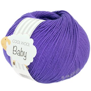Lana Grossa COOL WOOL Baby Uni/Print 50g | 317-violetti