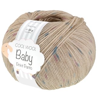 Lana Grossa COOL WOOL Baby Uni/Print 50g