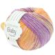 Lana Grossa COOL WOOL Baby Dégradé | 514-oranssi/lohi/vaaleankeltainen/sireeni/violetti