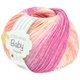 Lana Grossa COOL WOOL Baby Dégradé | 523-kerma/vanilja/vaaleanoranssi/vaalea pinkki