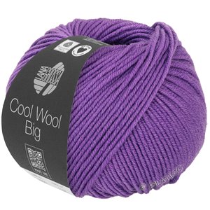 Lana Grossa COOL WOOL Big  Uni/Melange | 1018-violetti