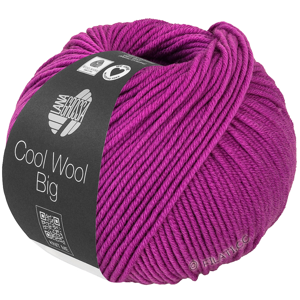 Lana Grossa COOL WOOL Big  Uni/Melange | 1045-orkidea