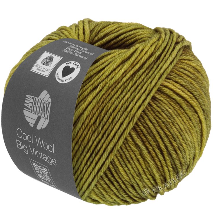 Lana Grossa COOL WOOL Big Vintage | 7161-oliivi