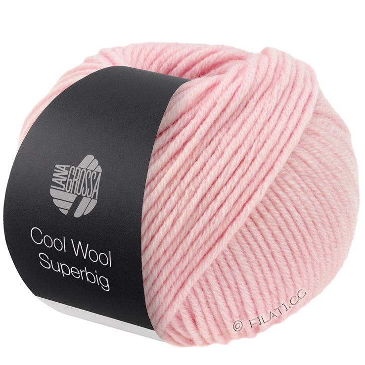 Lana Grossa COOL WOOL Superbig | 01-roosa
