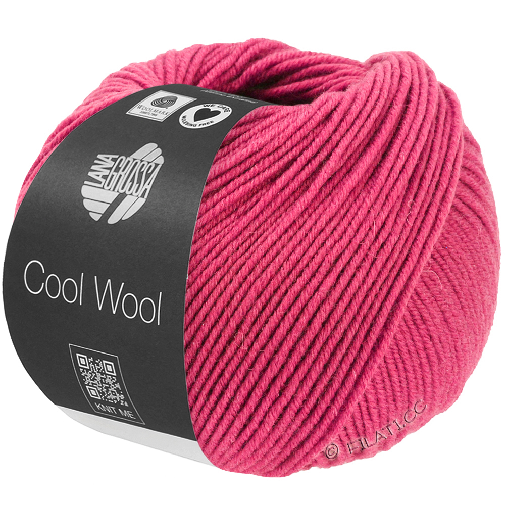 Lana Grossa COOL WOOL Mélange (We Care) | 1496-pinkki meleerattu