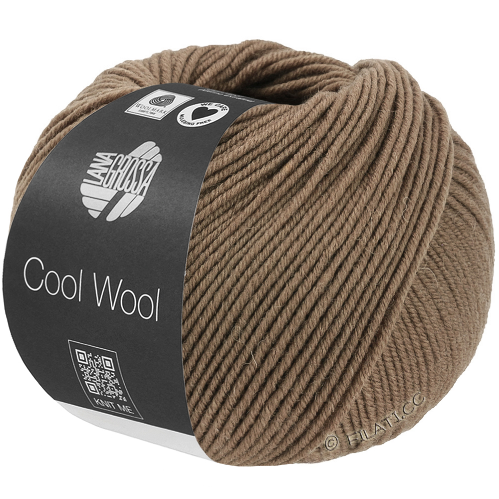 Lana Grossa COOL WOOL Mélange (We Care) | 1508-taupe meleerattu