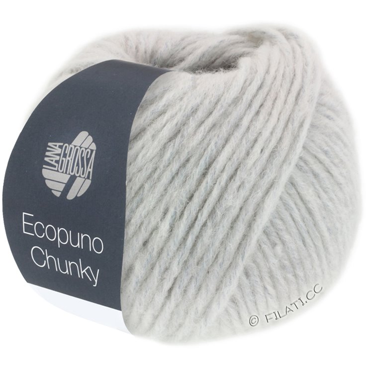 Lana Grossa ECOPUNO Chunky | 112-hopeanharmaa