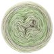 Lana Grossa ECOPUNO Dégradé | 405-pehmeä vihreä/vanilja/vaaleanharmaa