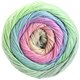 Lana Grossa GOMITOLO ALOHA | 301-roosa/persikka/vaaleanvihreä/vaaleansininen/vaaleanharmaa/sireeni