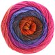 Lana Grossa GOMITOLO ALOHA | 307-yönsininen/sinivioletti/syklaami/bordeaux/ruskeanoranssi/punaruskea/pinkki