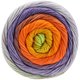 Lana Grossa GOMITOLO ALOHA | 316-keltuainen/curry/oranssi/violetti/harmaanlila/kaneli/keltavihreä