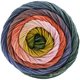 Lana Grossa GOMITOLO ALOHA | 319-roosa/persikka/curry/tummanvihreä/antiikkivioletti/lohi