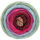 Lana Grossa GOMITOLO ALOHA | 320-pinkki/bordeaux/valkovihreä/vaaleansininen/kaneli/roosanruskea