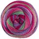 Lana Grossa GOMITOLO ARTE | 1022-harmaa/lila/pinkki/fuksia/vihreä/luumu/syklaami