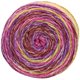 Lana Grossa GOMITOLO MEILENWEIT | 4013-pinkki/punavioletti/ruskeanpunainen/sinapinkeltainen/curry