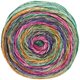 Lana Grossa GOMITOLO MEILENWEIT | 4017-turkoosinvihreä/pinkki/violetti/ruskea/keltavihreä/oranssi