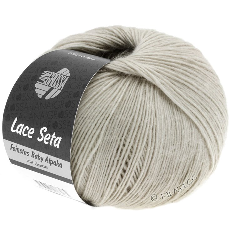 Lana Grossa LACE SETA | 05-kivenharmaa
