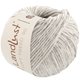 Lana Grossa LANDLUST Soft Tweed 90 | 25-hopeanharmaa meleerattu
