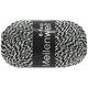 Lana Grossa MEILENWEIT 6-FACH 150g Mouliné/Tweed | 8505-musta/valkoinen