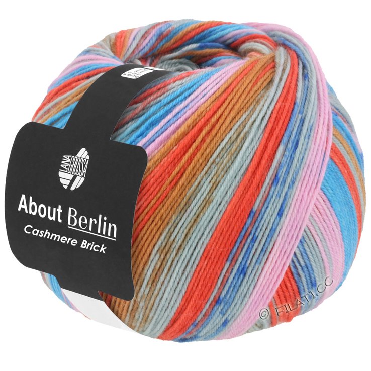 Lana Grossa MEILENWEIT 100g Cashmere Brick (ABOUT BERLIN) | 842-