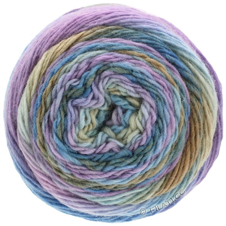 Lana Grossa MEILENWEIT 100g Color Mix Multi | 8002-