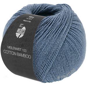 Lana Grossa MEILENWEIT 100g Cotton Bamboo | 34-farkunsininen