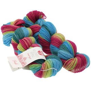 Lana Grossa MEILENWEIT 2 vyyhtiä à 50g Merino Hand-dyed