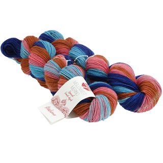 Lana Grossa MEILENWEIT 2 vyyhtiä à 50g Merino Hand-dyed