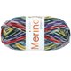 Lana Grossa MEILENWEIT 100g Merino Extrafine Meran | 2582-vaaleanharmaa/antrasiitti/petroolinsininen/punainen/violetti/pullonvihreä/keltainen