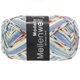 Lana Grossa MEILENWEIT 100g Modello | 4373-kerma/violetti/fuksia/taivaansininen/jade