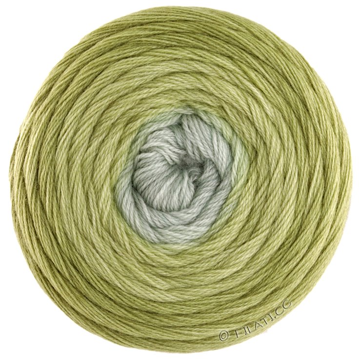 Lana Grossa MERINO LACE AQUARELL | 01-oliivi/vaalea oliivi/vihreänharmaa